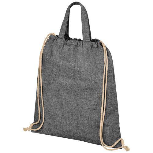 Sac à dos recyclé 210 g/m² Pheebs avec cordon de serrage 6L