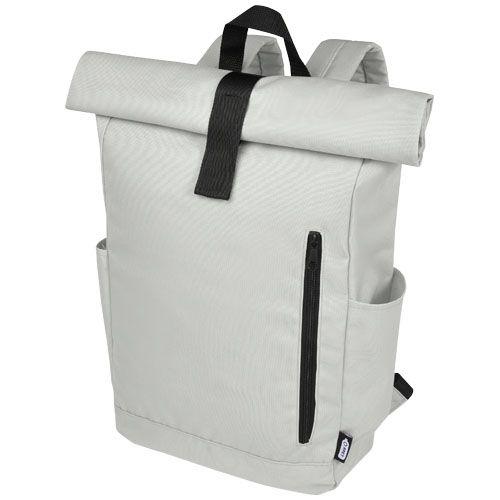 Sac à dos Byron de 18 L en RPET GRS 15,6" avec dessus enroulable