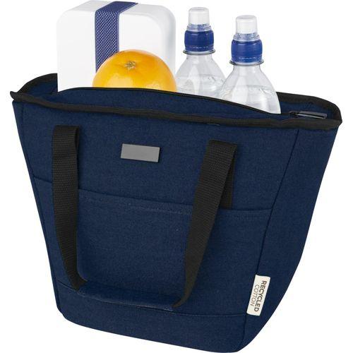 Sac-repas isotherme Joey de 6 L en toile recyclée GRS pour 9 canettes