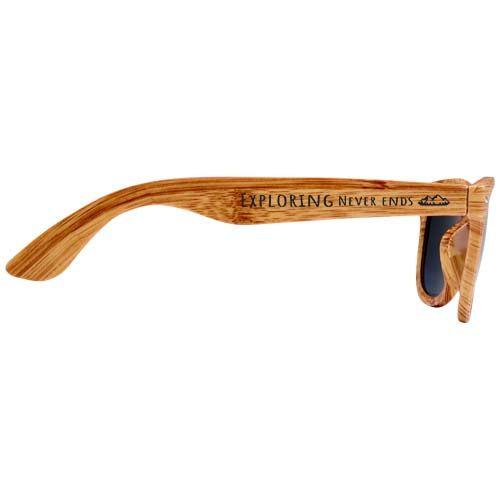 Lunettes de soleil Mira avec effet bois