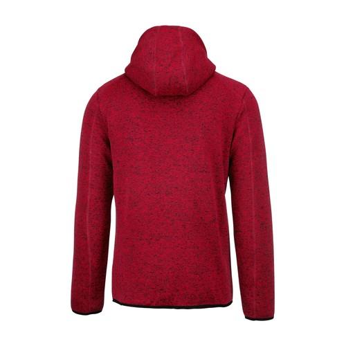 Men's heather hooded jacket