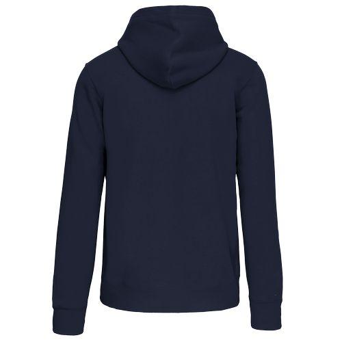 Full zip hooded sweatshirt