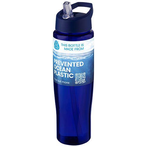 Bouteille de sport H2O Active® Eco Tempo de 700 ml avec couvercle à bec verseur