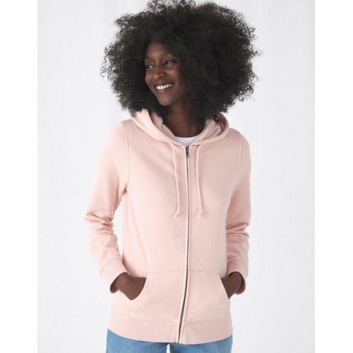 Organic Inspire Zipped Hood /women_°