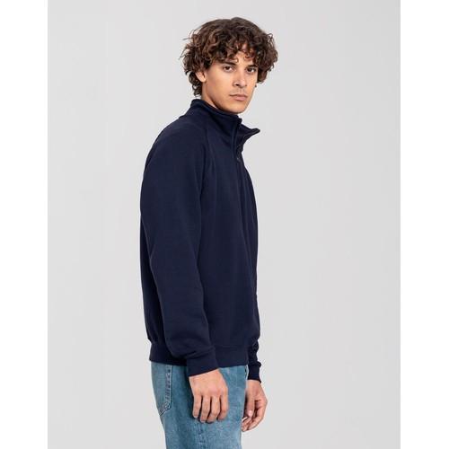 Iconic Premium Zip Neck Sweat