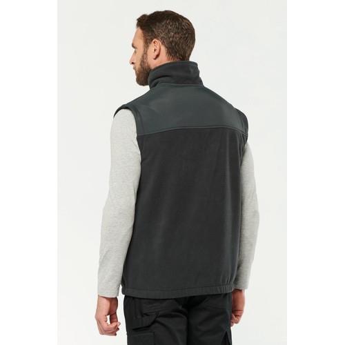 Fleece jacket with removable sleeves