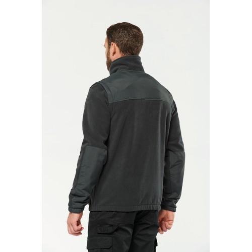 Fleece jacket with removable sleeves