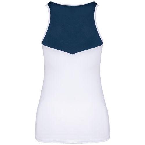 Débardeur de padel bicolore femme