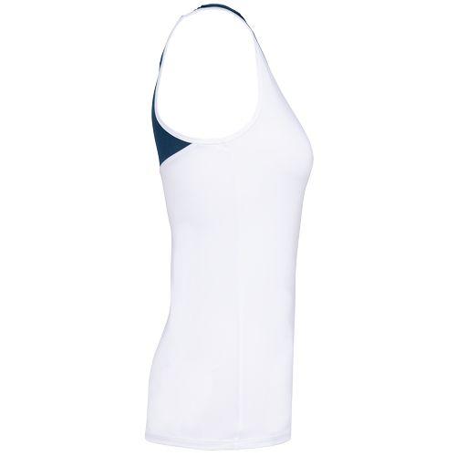 Débardeur de padel bicolore femme