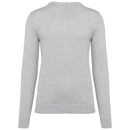 Men's eco-friendly V-neck jumper