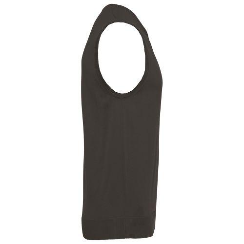 Men's sleeveless V-neck jumper
