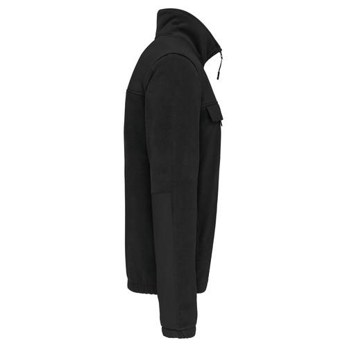 Fleece jacket with removable sleeves