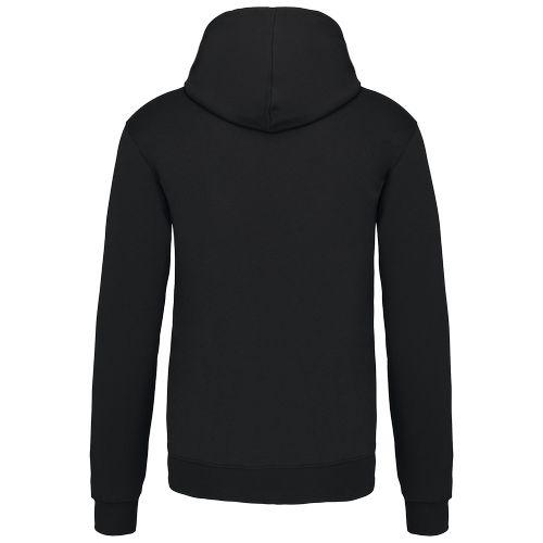 Men's contrast hooded sweatshirt