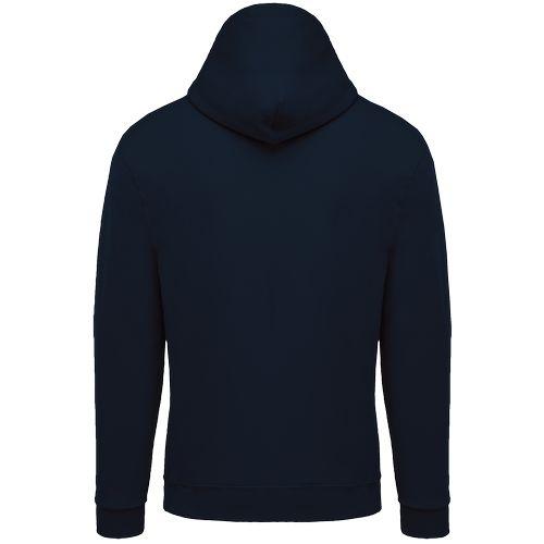 Full zip hooded sweatshirt