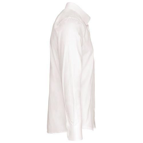 Men’s long-sleeved cotton poplin shirt
