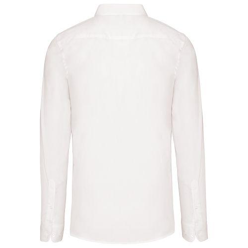 Men’s long-sleeved cotton poplin shirt