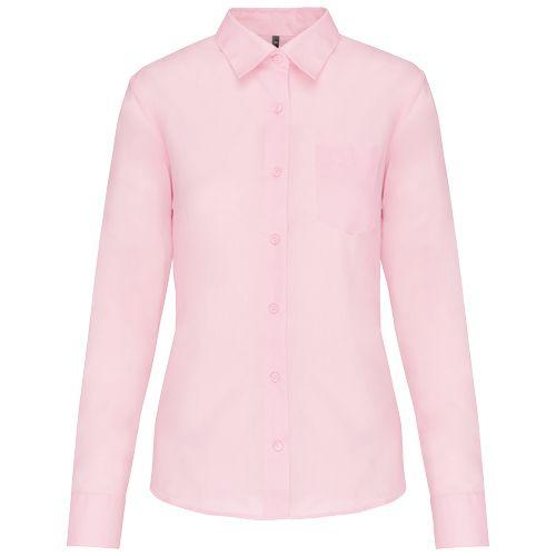 Ladies’ easy-care polycotton poplin shirt
