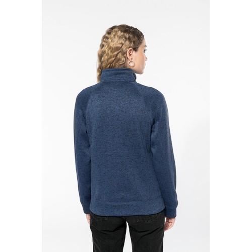 Ladies’ full zip heather jacket