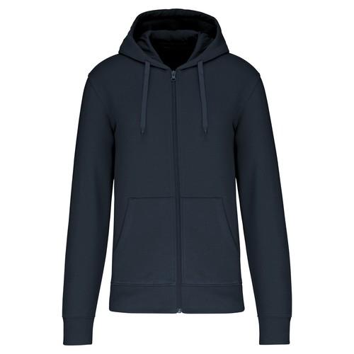 Men's eco-friendly zip-through hoodie