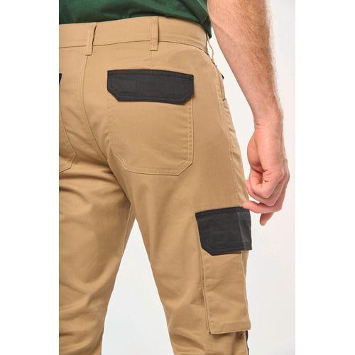 Pantalon de travail bicolore homme
