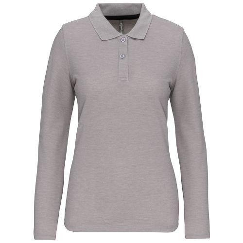 Polo manches longues femme