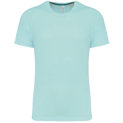 T-shirt de sport à col rond recyclé homme