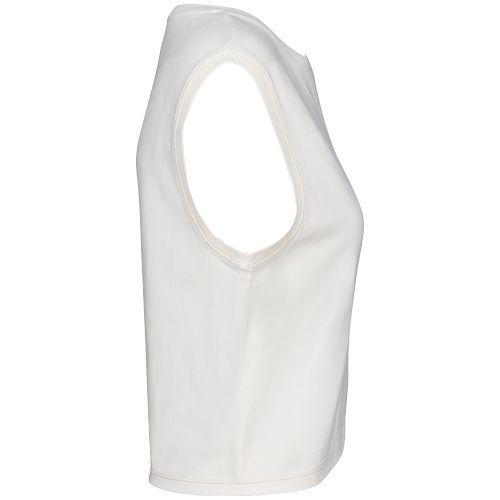 T-shirt écoresponsable  crop sans manche femme