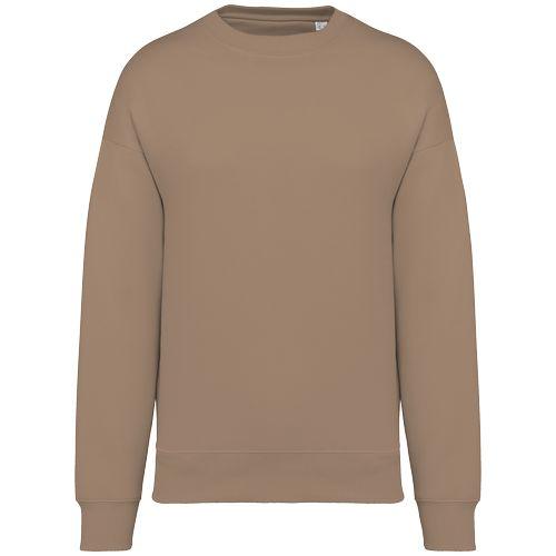 Eco-friendly unisex oversize round neck sweatshirt