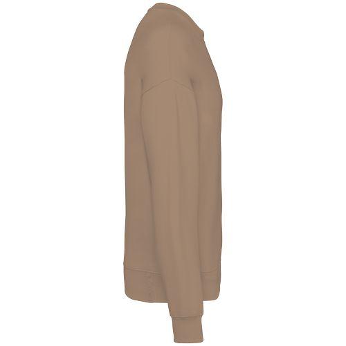 Eco-friendly unisex oversize round neck sweatshirt