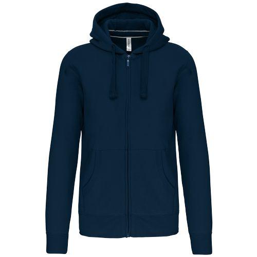 Men's full zip hooded sweatshirt