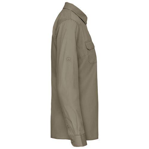 Ladies' long sleeved safari shirt