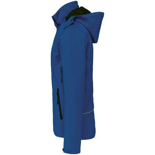 Parka softshell doublée capuche homme