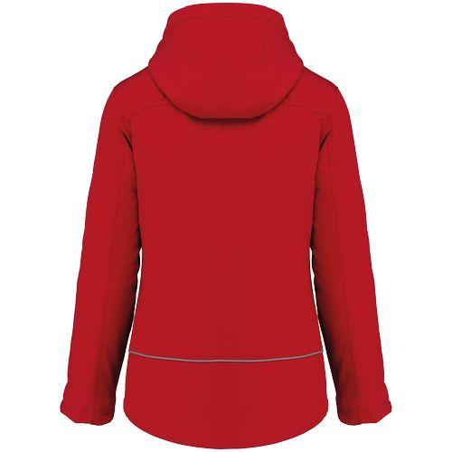 Parka softshell doublée capuche femme