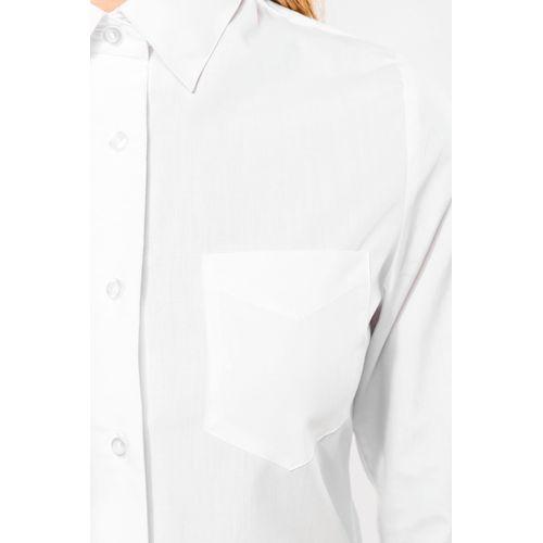 Ladies’ easy-care 3/4 sleeve polycotton poplin shirt