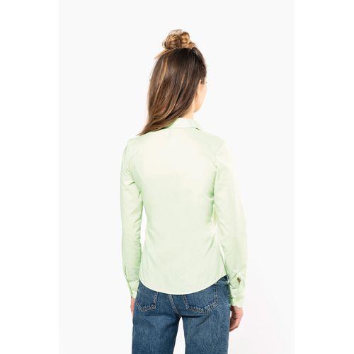 Ladies’ easy-care polycotton poplin shirt