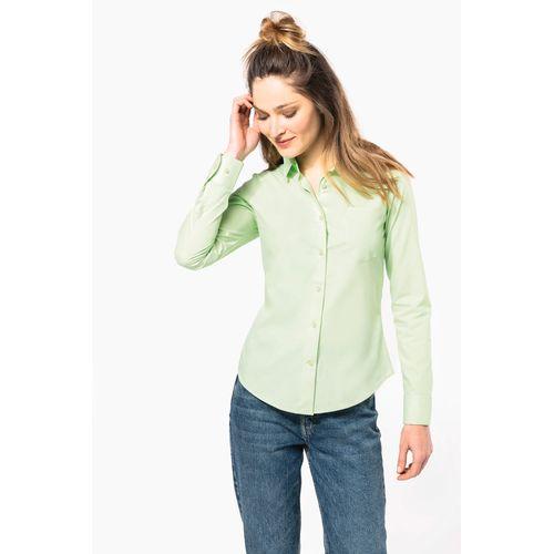 Ladies’ easy-care polycotton poplin shirt