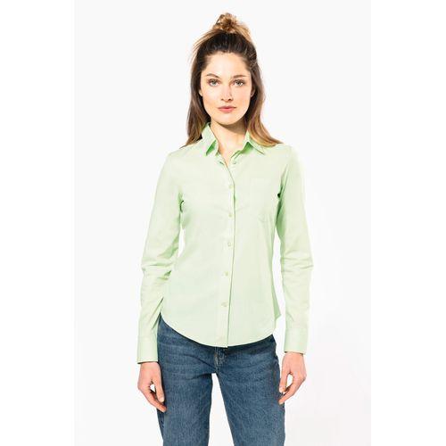 Ladies’ easy-care polycotton poplin shirt