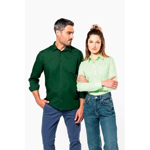 Ladies’ easy-care polycotton poplin shirt