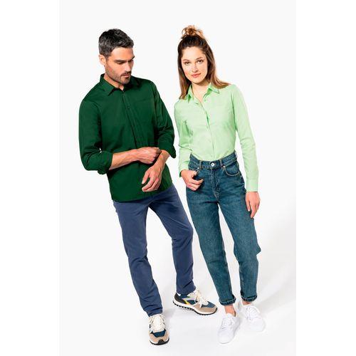 Ladies’ easy-care polycotton poplin shirt