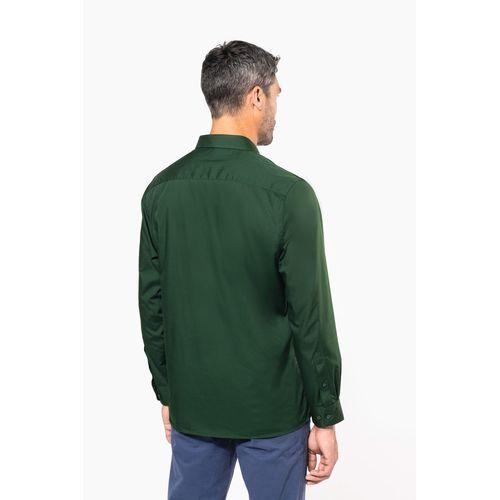 Men's easy-care polycotton poplin shirt