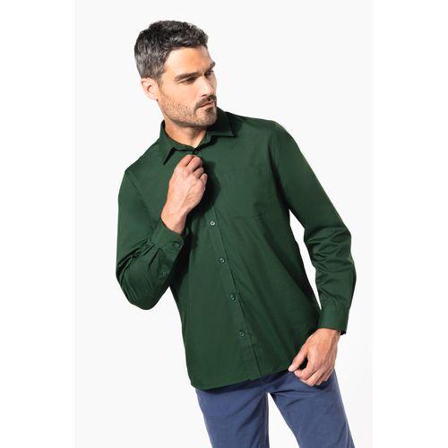 Men's easy-care polycotton poplin shirt