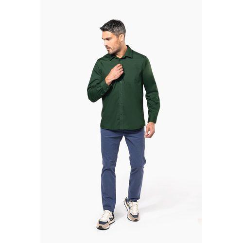 Men's easy-care polycotton poplin shirt