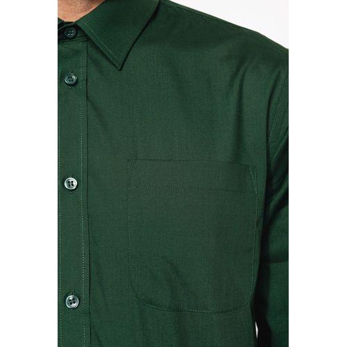 Men's easy-care polycotton poplin shirt