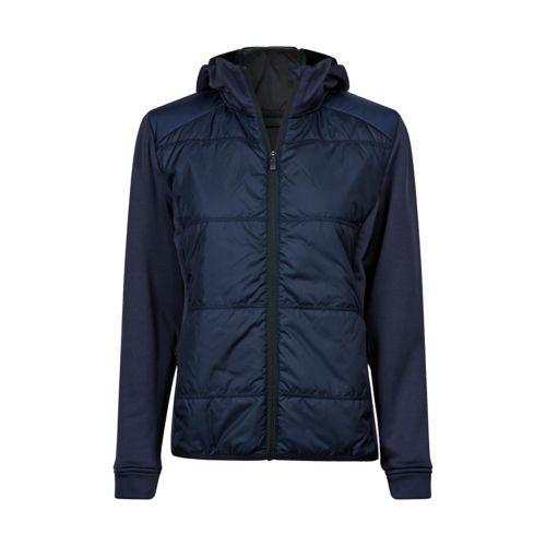 Womens Hybrid-Stretch Hooded Jacket