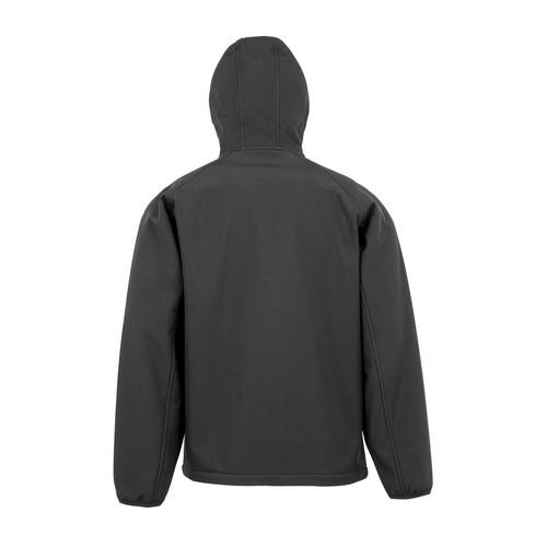 Veste softshell recyclée 3 couches à capuche homme