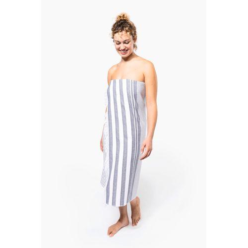 Striped fringed fouta