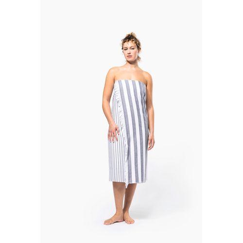 Striped fringed fouta