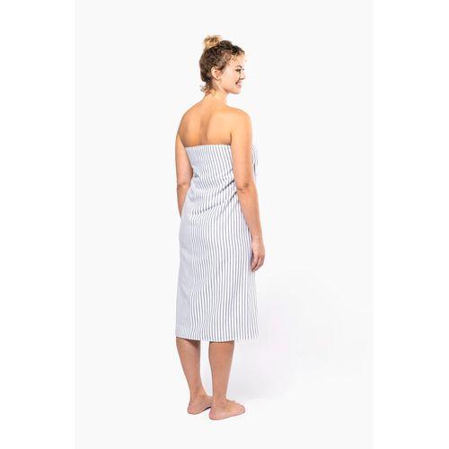 Striped fringed fouta