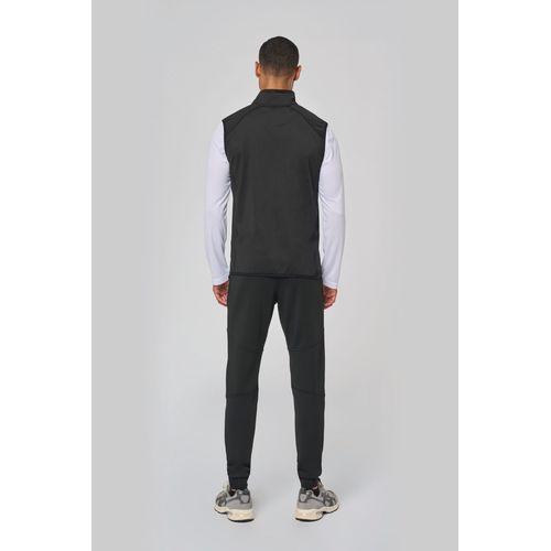 Veste sport bi-matière sans manches unisexe
