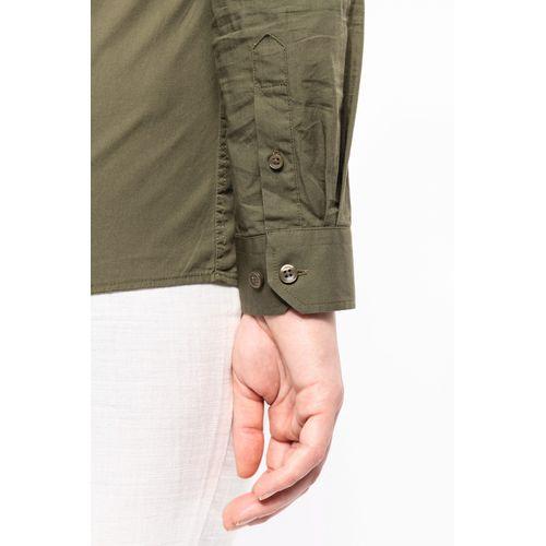Ladies' long sleeved safari shirt